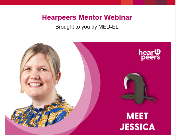 MEDEL Hearpeers Webinar on 1st November 2023 6pm Auditory